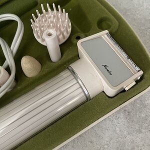 Vintage mcm Norelco beauty all in one trimmer mid century 1960s working